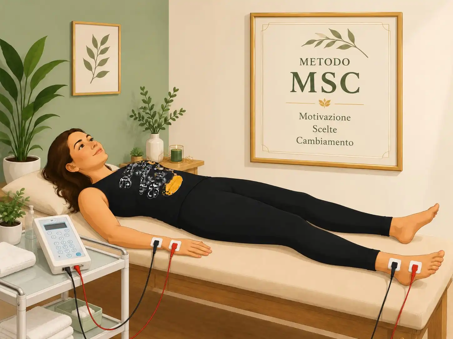 Bioimpedenziometria (BIA) eseguita nello studio della Dott.ssa Maria Stella Cacciola