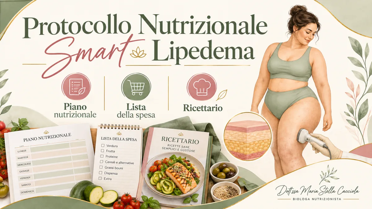 Protocollo nutrizionale smart per il lipedema