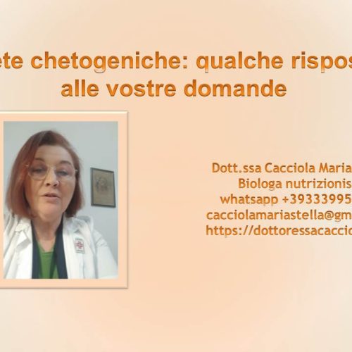 Diete chetogeniche: alcune risposte alle vostre domande.