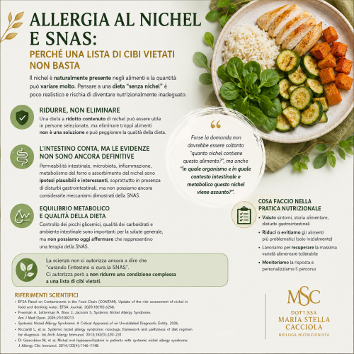 allergia al nichel